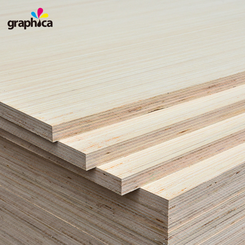 Grado BB/BB 12/15/18 mm contrachapado de abedul completo para la fabricación de matrices en la industria de impresión de envases