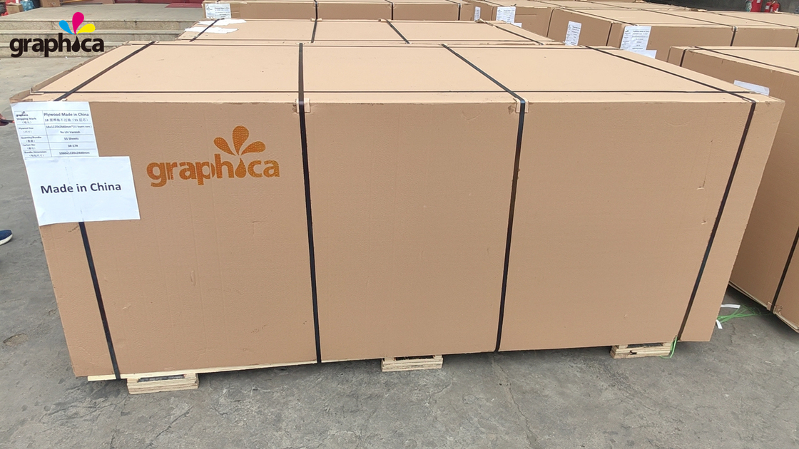 Grado BB/BB 12/15/18 mm contrachapado de abedul completo para la fabricación de matrices en la industria de impresión de envases