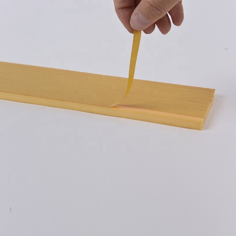 Alta elasticidad de corte por inyección de láminas de caucho en rojo para células abiertas de caucho de madera contrachapada plana de acero regla de corte por inyección