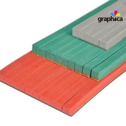 Dureza 40-45 grados C Proceso de fabricación de matrices caucho de célula abierta para cortar