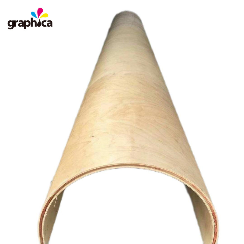 Full Poplar 16mm 2024 Rotary Die Board Cortar madera contrachapada curvada para el corte con láser