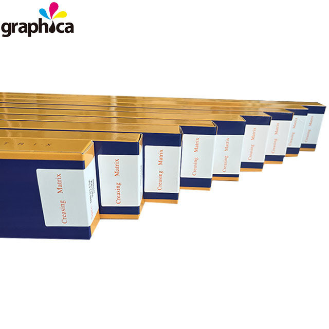 Máquina de corte a presión de plástico GRZ0.5*1.6mm para papel corrugado de cartón