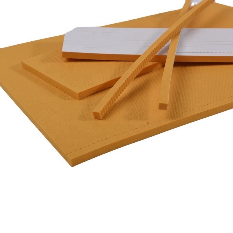 Elasticidad Alta Elasticidad Esponja Verde Adhesivo de caucho de corte por matrices Ejección para la fabricación de matrices