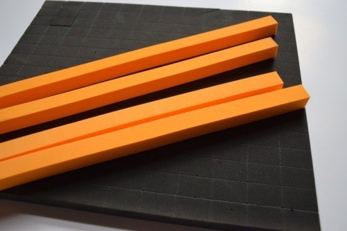 Elasticidad Alta Elasticidad Esponja Verde Adhesivo de caucho de corte por matrices Ejección para la fabricación de matrices