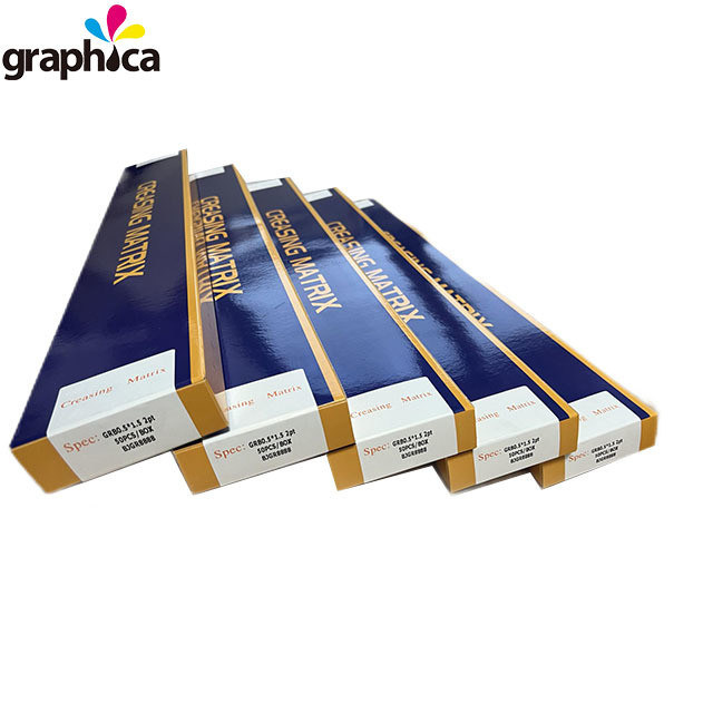 Tiempo de perforación del cortador de matriz 10000-30000 hojas/hora Gráfico Beijing 2024 GRB0.8*2.1mm Matriz