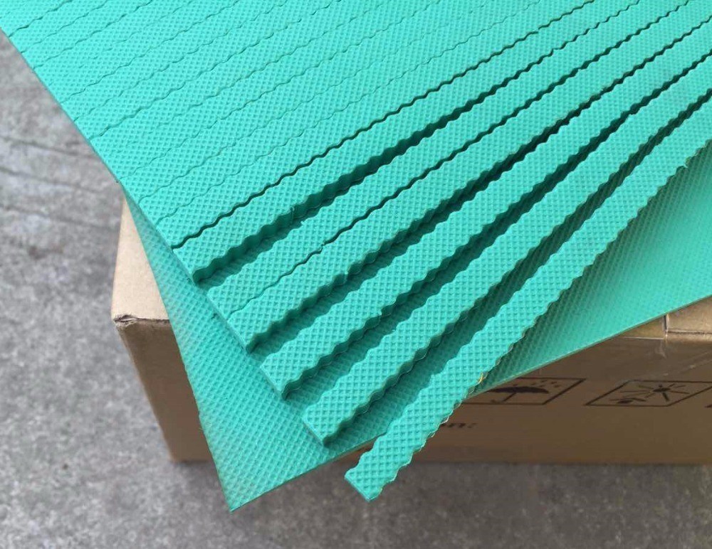 Verde 40-45 grados de la orilla de un gráfico de Beijing Ejección Esponja de caucho para en Stoke