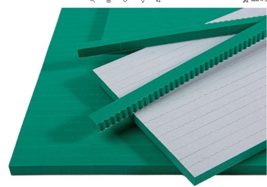 Verde 40-45 grados de la orilla de un gráfico de Beijing Ejección Esponja de caucho para en Stoke