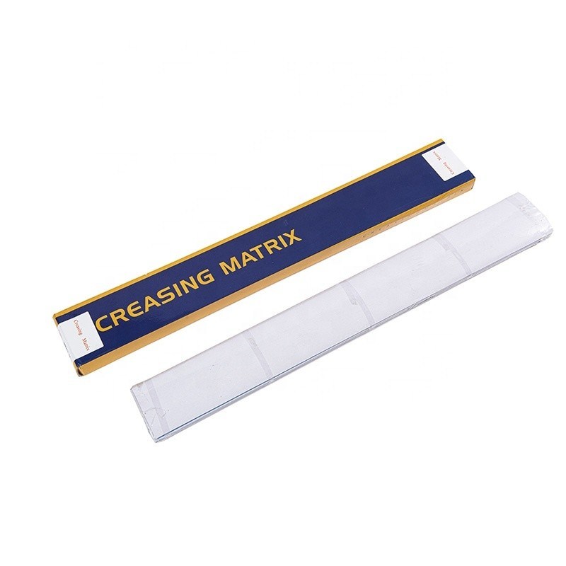 Cortador de matriz de crujido manual de 0,5 x 1,5 mm para cinta y pegamento de cartón importado