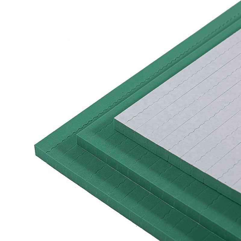8x300x380mm Adhesivo verde de alta elasticidad EVA de goma esponja de eyección para Beijing 2021