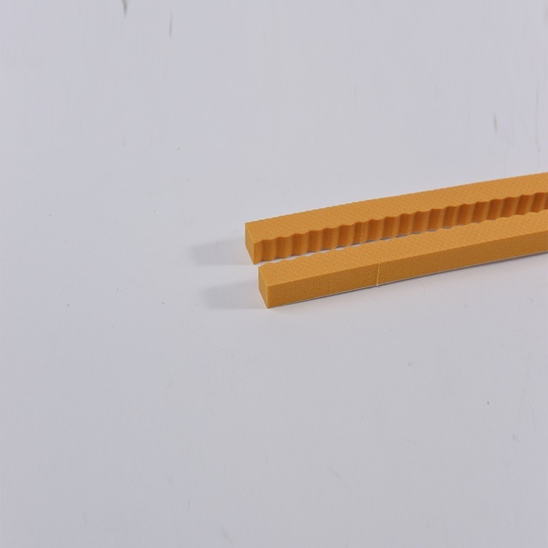 Esponja de espuma de caucho EPDM de corte a presión con adhesivo Color naranja Dimensión 10x300x380mm