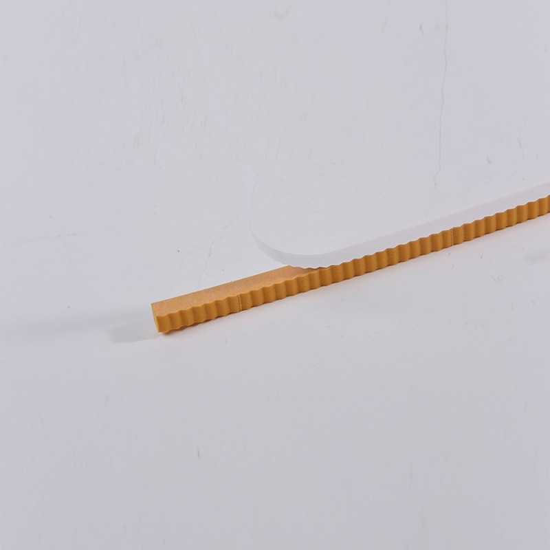 Esponja de espuma de caucho EPDM de corte a presión con adhesivo Color naranja Dimensión 10x300x380mm