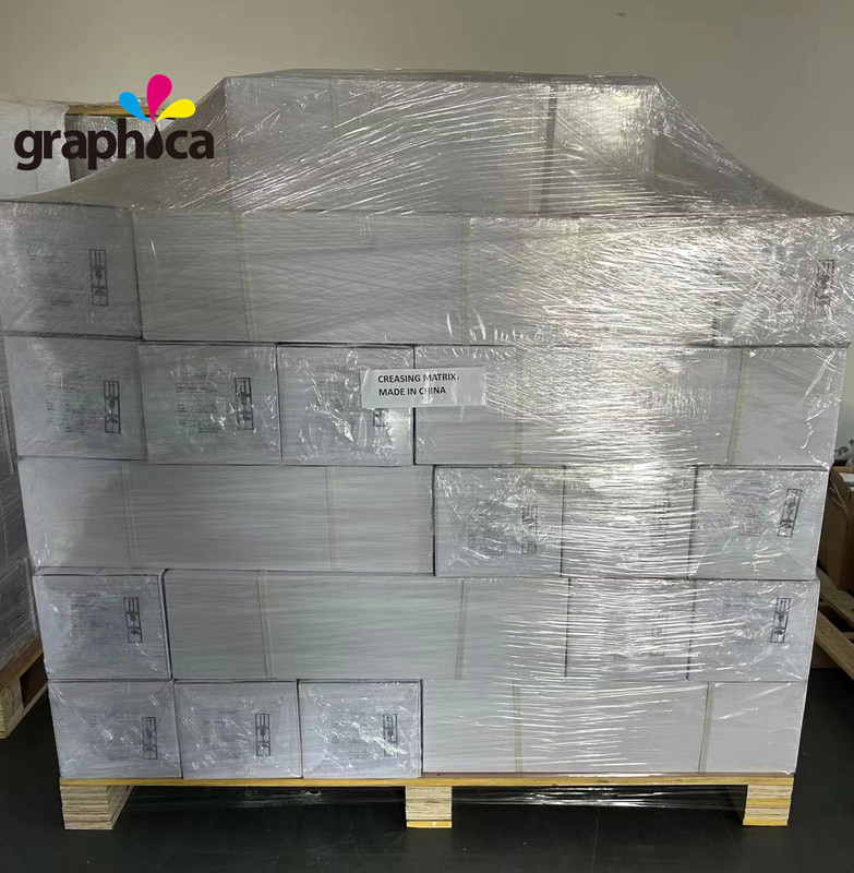 Matriz adhesiva de recubrimiento de 0,3 x 1,2 mm GRB certificada CE para embalaje e impresión de papel