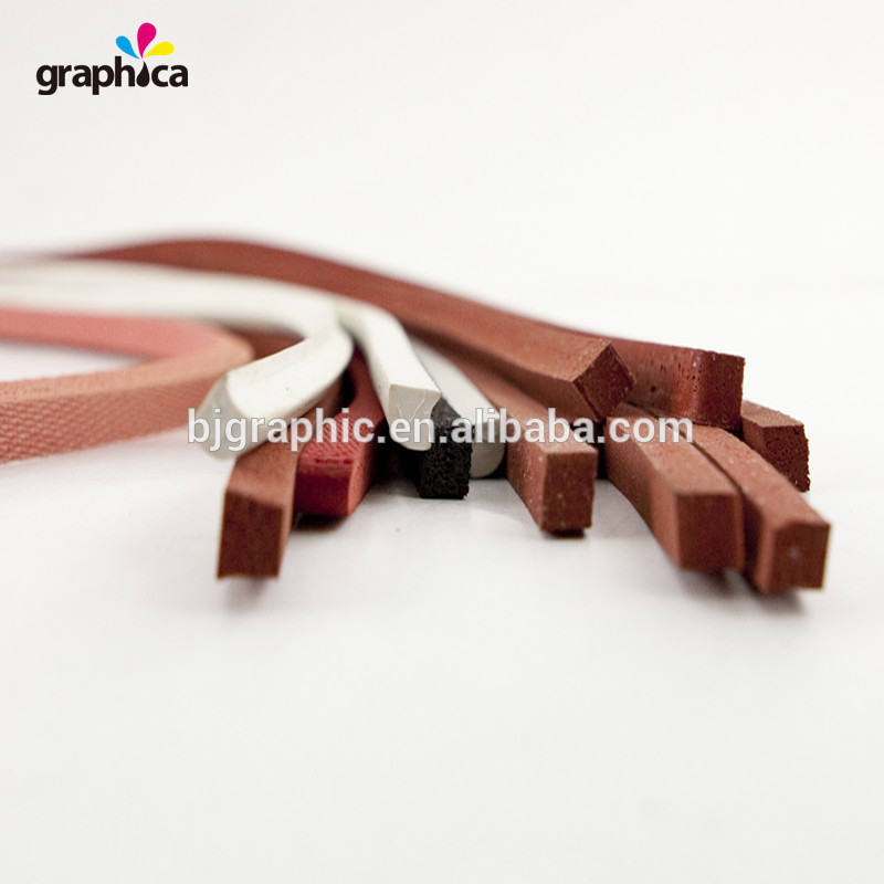 Máquina de corte a presión de caucho de expulsión adhesivo verde de alta elasticidad en 8x8x300x380mm tamaño