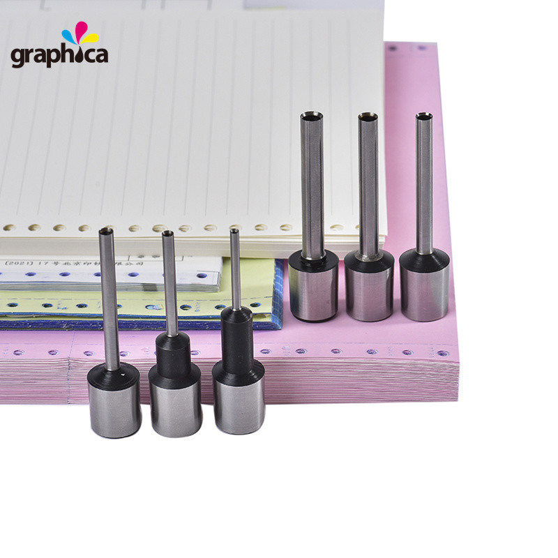 Acceptable OEM ODM HSS piezas de perforación de papel de base recta para perforación de máquinas de perforación