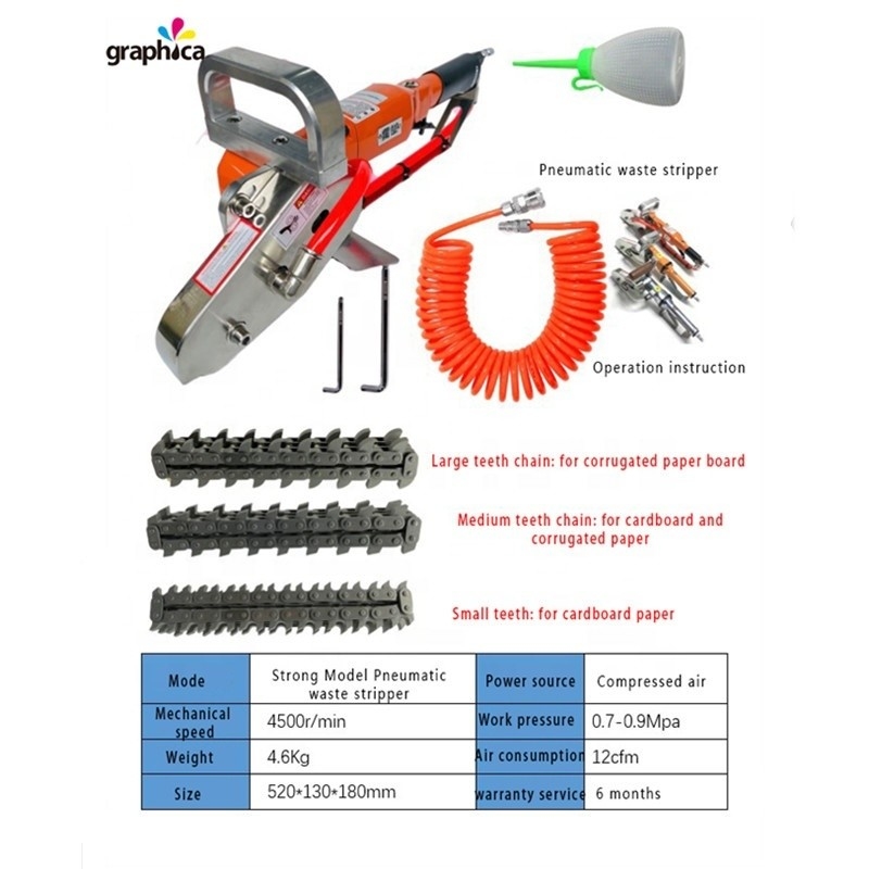 8*12mm Diámetro del tubo de gas Desmonte de papel neumático para 2024 Hot Seller y Pro Max