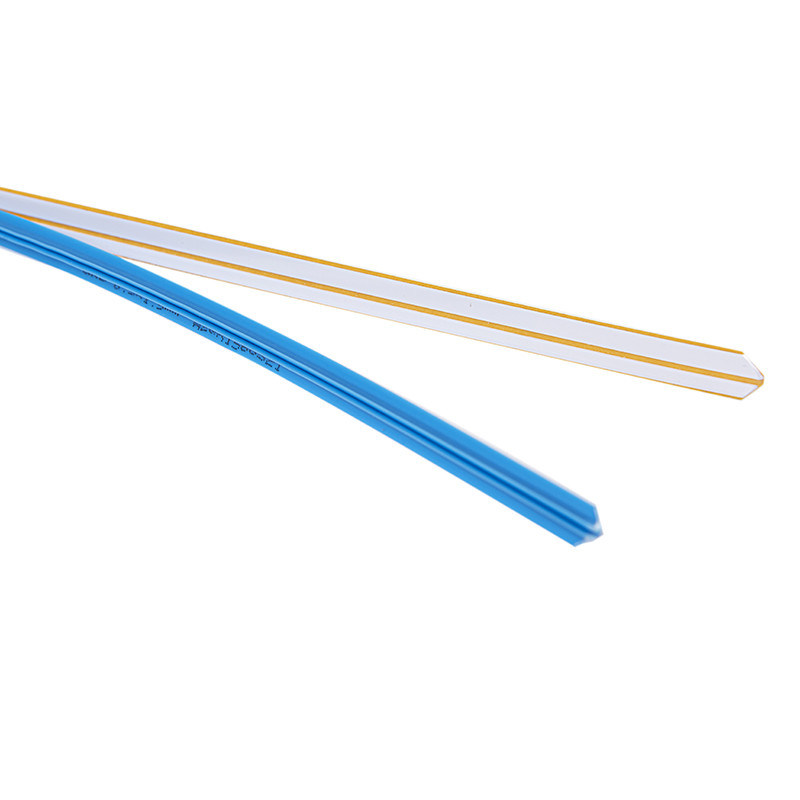 Gráfico Azul blanco amarillo Basado en plástico Creasing Matrix Adhesive Creasing Canal para MQ 1 caja