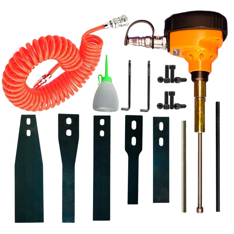 3500 R.P.M. Velocidad libre Herramienta de extracción de agujeros interiores neumática de mano para moldeo redondo