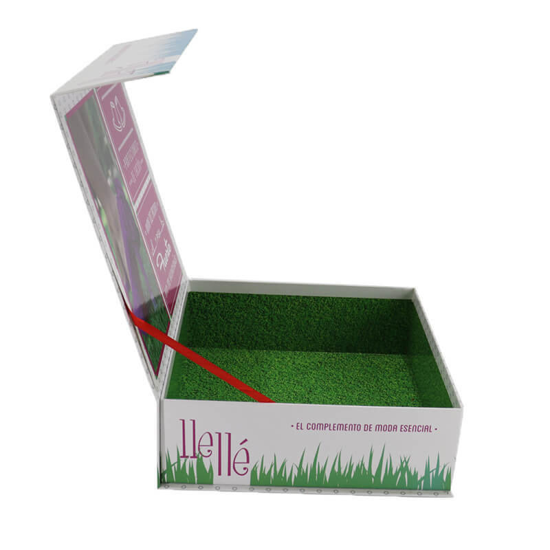 Se acepta el pedido personalizado Conjunto de cuidado de la piel orgánico blanco Caja de cartón para vestir