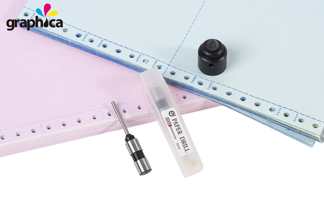 Perforaciones de papel hueco de diseño eficiente para máquinas semiautomáticas o automáticas