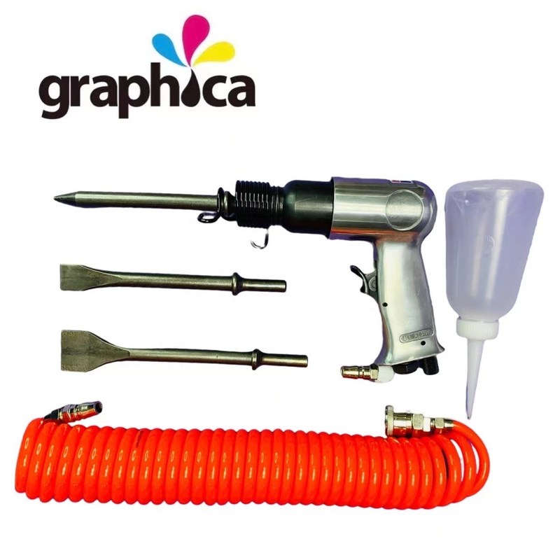 3KW potencia de salida herramienta de extracción de agujeros interiores neumáticos para corte gráfico en piezas de corte portátil