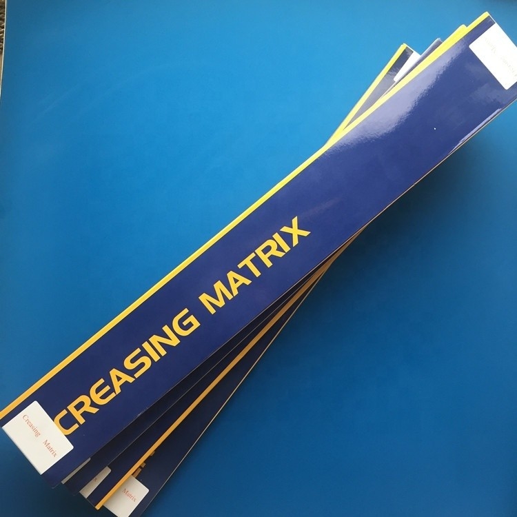 Embalaje industrial Gráfico Beijing 2021 matriz de pliegue GRB0.8*2.1mmC para cortador de matrices