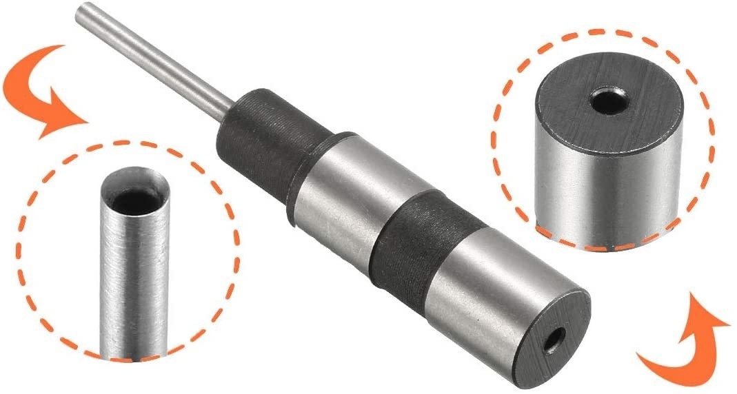 Bits de perforación de papel profesional con longitud de cuello de 28,5 mm y diámetro de perforación de 3,0-10,0 mm