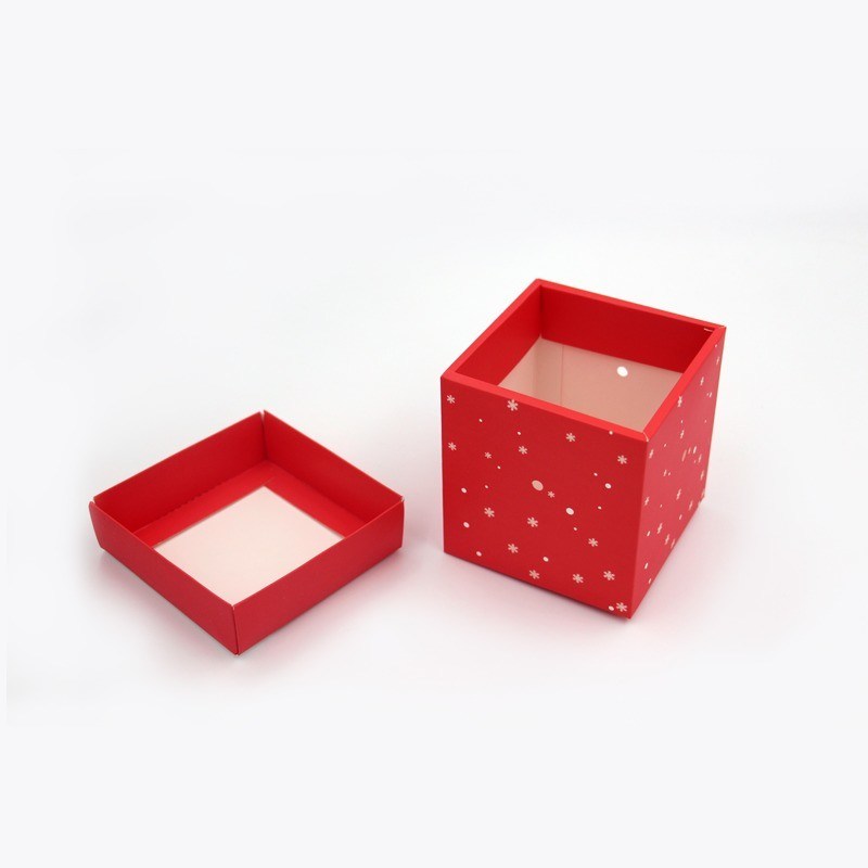 Caja de regalo de manzana de Nochebuena ecológica Reciclables y CMYK 4 Impresión Offest a color