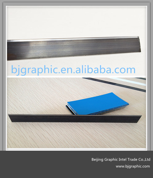 2PT Cuchilla de acero Regla de corte a presión para la fabricación de regalos industrial altura 23.6-23.8 mm