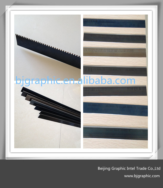 2PT Cuchilla de acero Regla de corte a presión para la fabricación de regalos industrial altura 23.6-23.8 mm