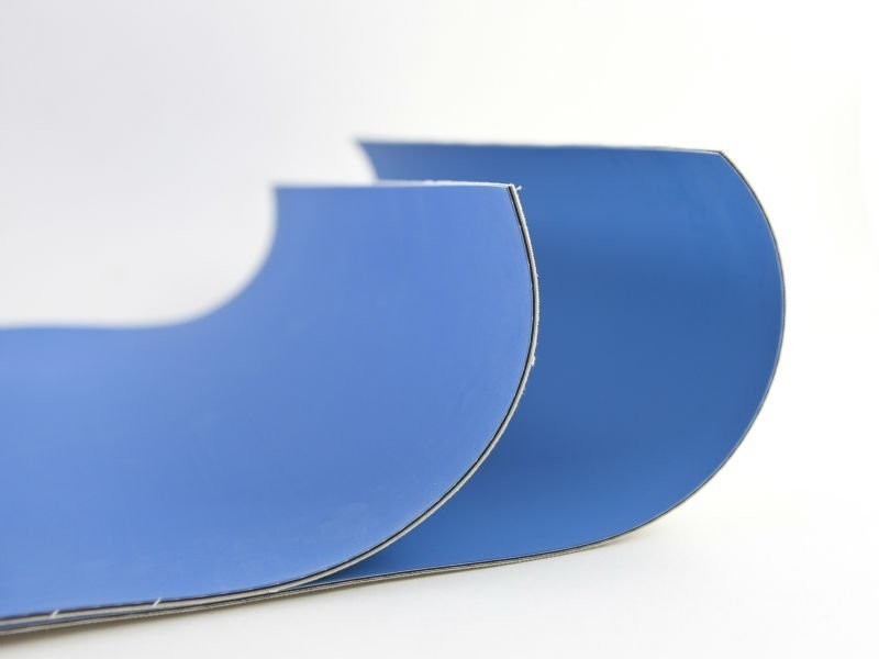 BJ2680 Impresión gráfica offset manta de superficie azul Tolerancia de color de nivel 0,02 mm