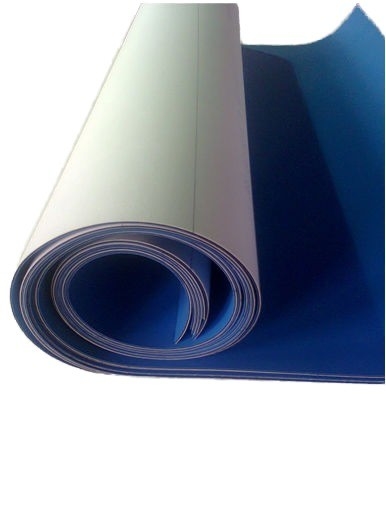 BJ2680 Impresión gráfica offset manta de superficie azul Tolerancia de color de nivel 0,02 mm