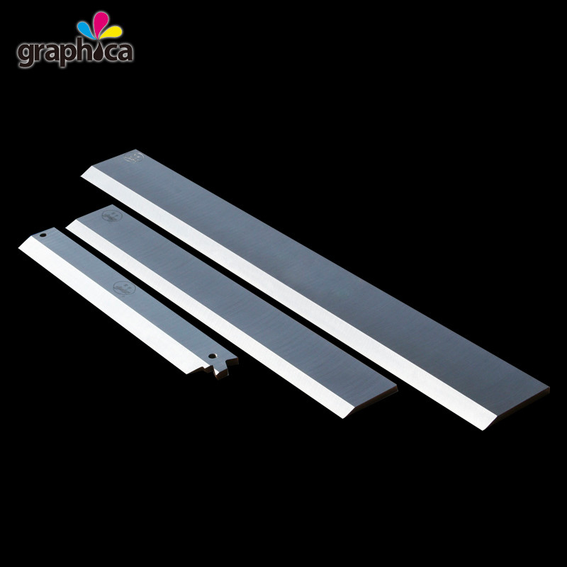 Cuchillo de corte de papel de acero estándar Polar 92 hecho de CrWMn O1 SKS31 con hoja HSS