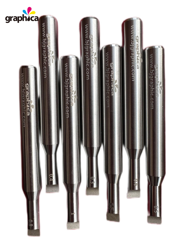 0Regla de corte de acero de.3-1.5 mm Herramientas de nitramiento.