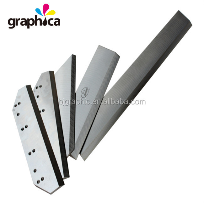 Cuchilla de guillotina HSS para Polar 90 EL CE Cuchillo cortador de papel de acero estándar CrWMn O1 SKS31
