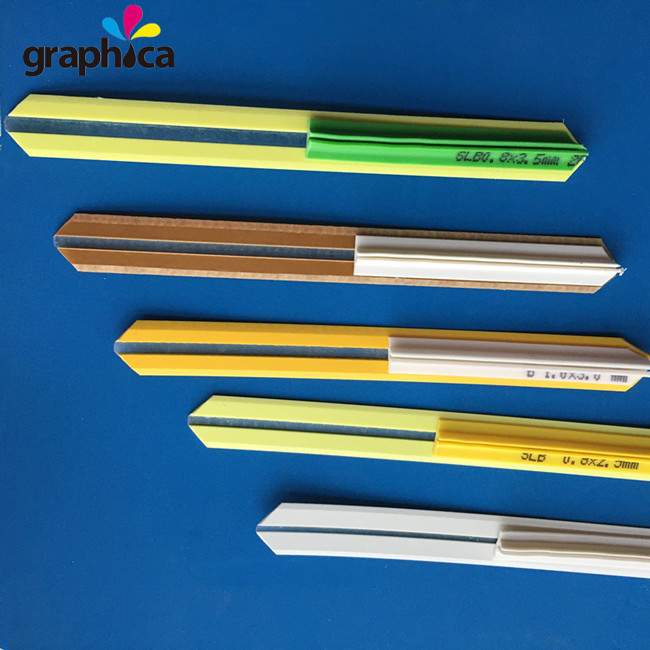 GRB0.6x1.7mmC Matriz de pliegue de PVC con el número del SA 39169090 1,3 kg/caja Fabricada