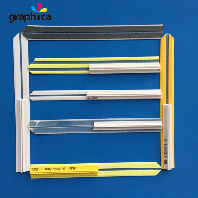 GRB0.6x1.7mmC Matriz de pliegue de PVC con el número del SA 39169090 1,3 kg/caja Fabricada