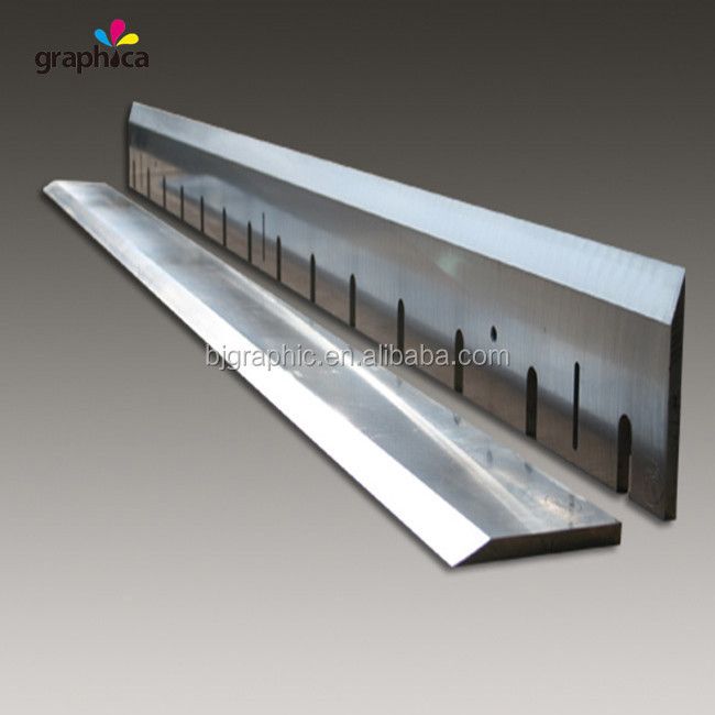 Cuchillo cortador de papel estándar industrial Polar 115 HSS para embalaje Agudez 15N-35N