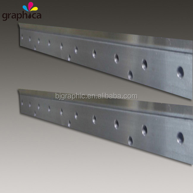Cuchillo cortador de papel estándar industrial Polar 115 HSS para embalaje Agudez 15N-35N