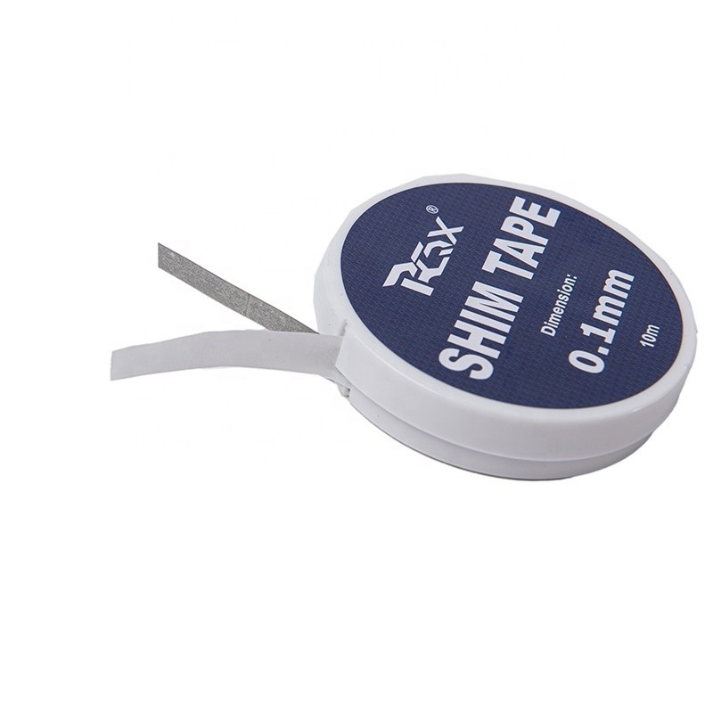0.10 mm de espesor Super Marcha cinta de acero para parches hecha de material de embalaje