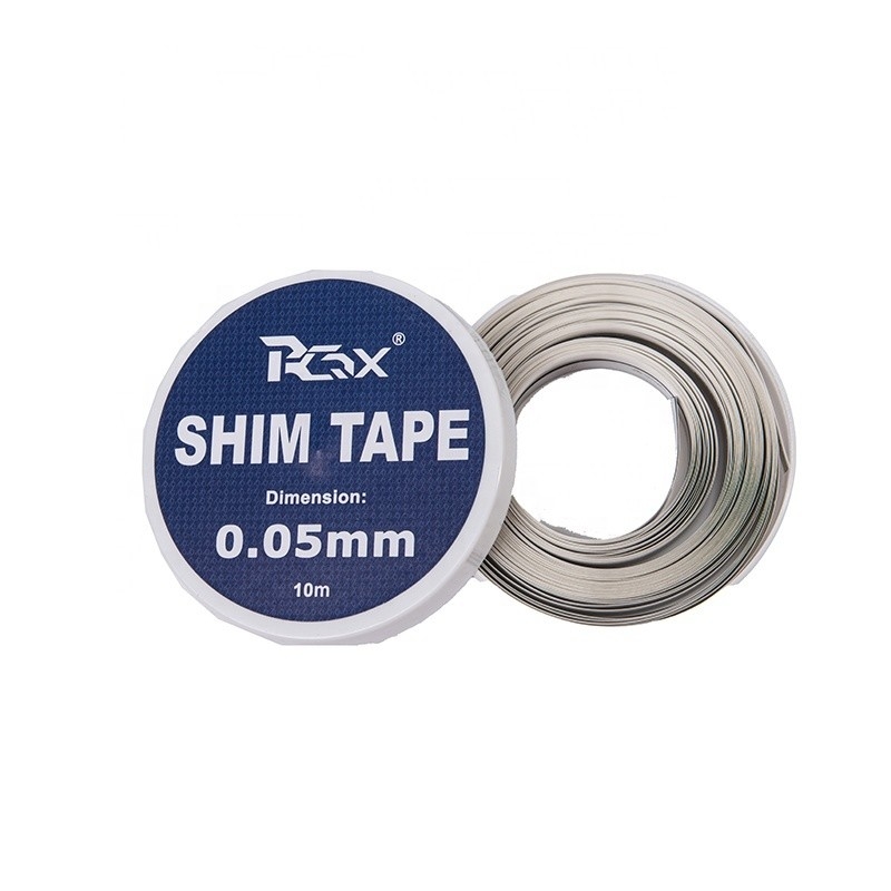 0.10 mm de espesor Super Marcha cinta de acero para parches hecha de material de embalaje