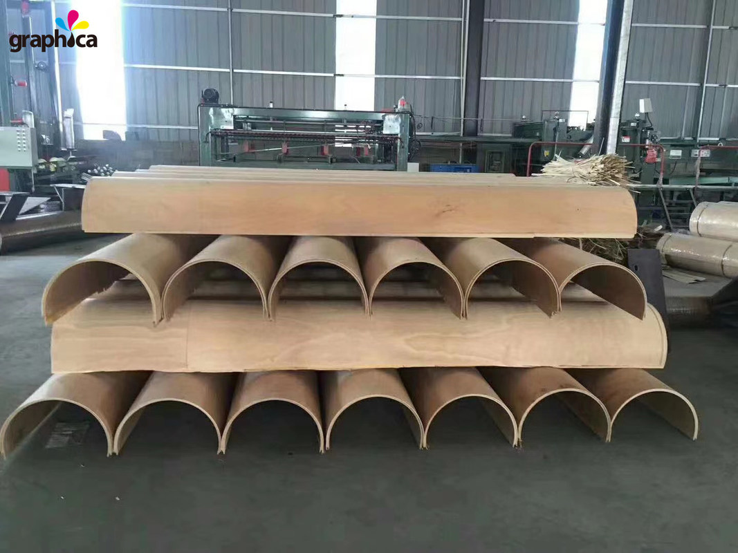 Frente trasero de abedul debe ser de 0,7 a 1 mm Ambos lados rotativo de la placa de corte de la matriz para la fabricación de matriz