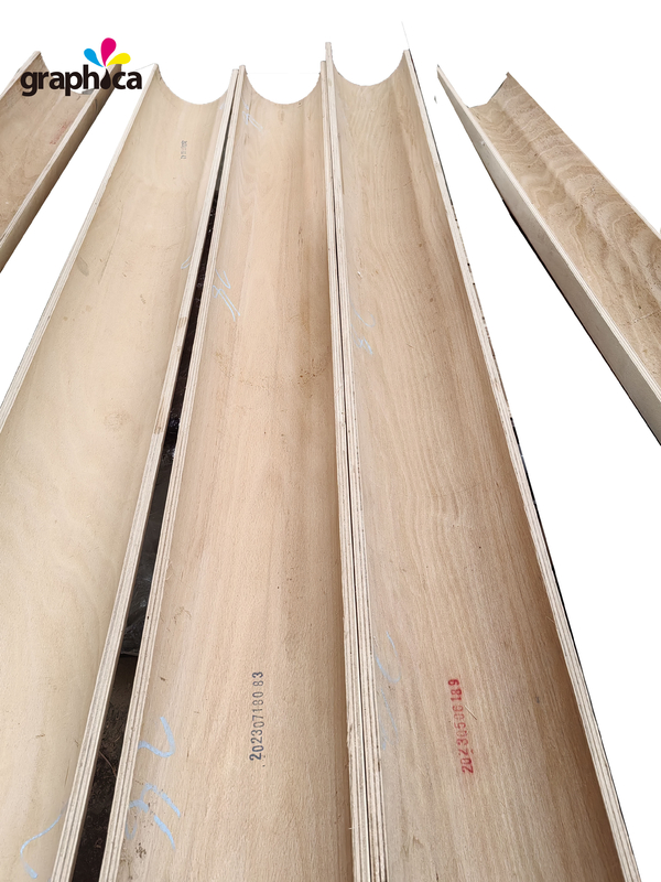 Humedad 6%-8% madera contrachapada rotativa de haya completa para la industria de fabricación de matrices 50 min Tiempo de prensado en caliente