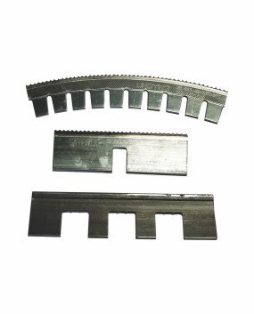 Barras de acero Materia prima Máquina de doblar la regla de acero para gráfico10-B 1.5MM Min longitud de extremo